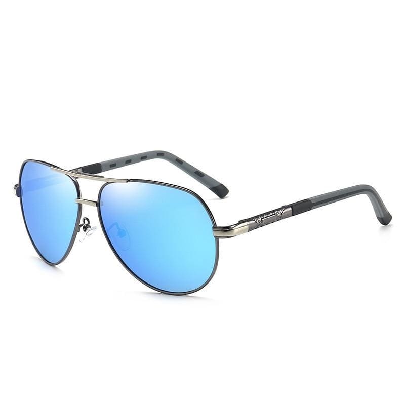 Óculos de Sol Bison Denim Masculino Polarizado Original Aviator